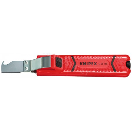 Kabelio nužievintojas KNIPEX Art. Nr. 16 20 165 SB | Tvirtinimo detalės Kabelio nužievintojas KNIPEX Art. Nr. 16 20 165 SB | Technosta - tvirtinimo detalės